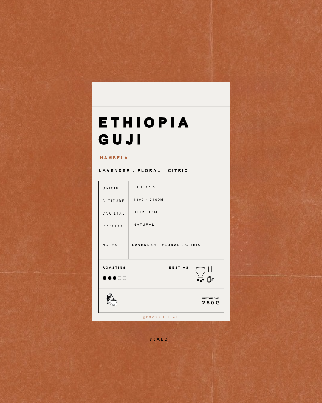 ETHIOPIA GUJI