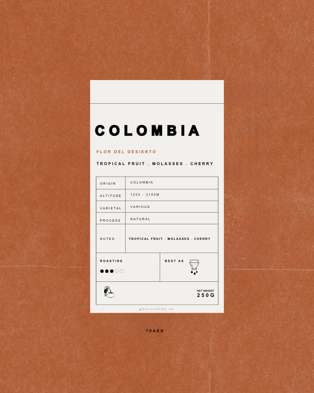 COLOMBIA DESIERTO